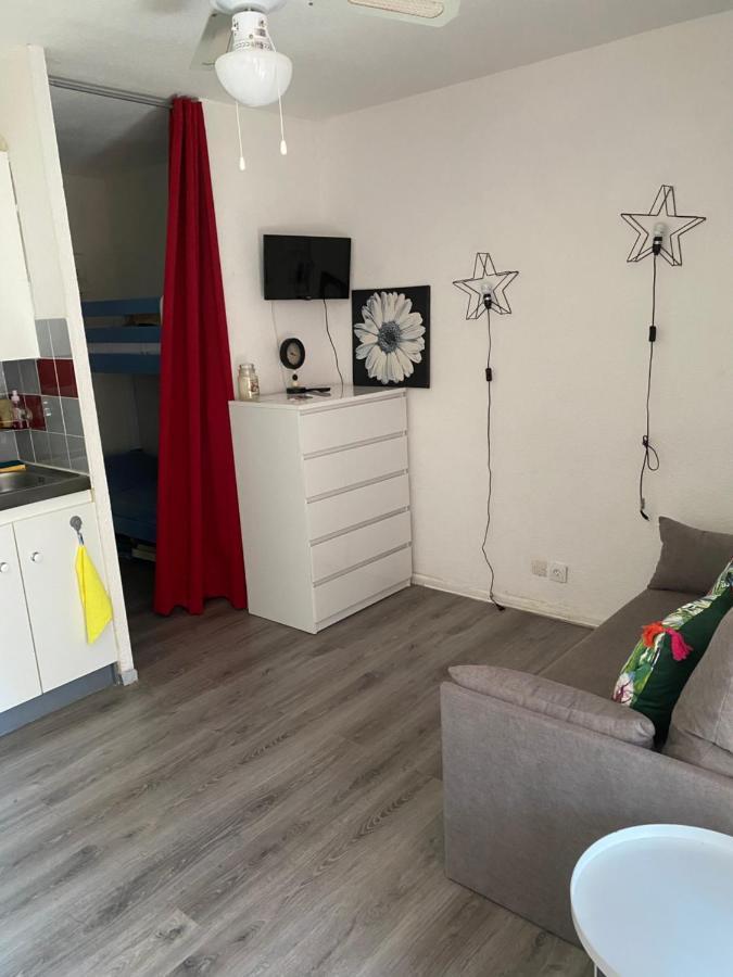 Studio cabine avec loggia Agde Esterno foto